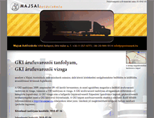 Tablet Screenshot of fuvarozo.majsai.hu